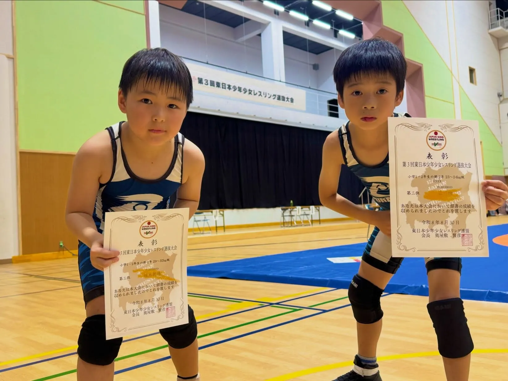 レスリングをはじめて試合にもチャレンジ🤼♀️